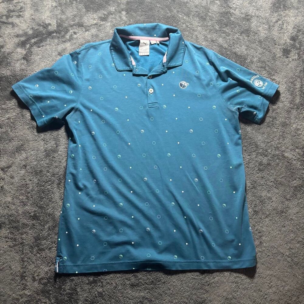 Puma Men's Blue Polo-shirts